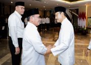 Gus Ipul Lantik Sekjen Kemensos M Hasan Chabibie. (Dok. Kementerian Sosial)
