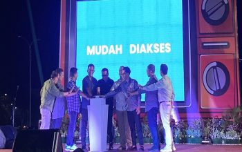 Launching Aplikasi KukarGo dan Arbizz Space. (Van/dutakaltimnews.com)