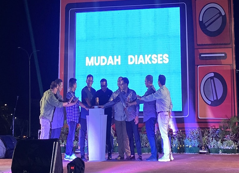 Launching Aplikasi KukarGo dan Arbizz Space. (Van/dutakaltimnews.com)