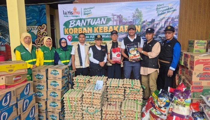 Muhammadiyah Kukar Salurkan Bantuan untuk Korban Kebakaran di Kelurahan Melayu