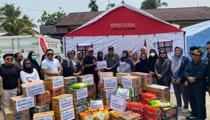 bntuan yg dikerahkan oleh dprd kukar
