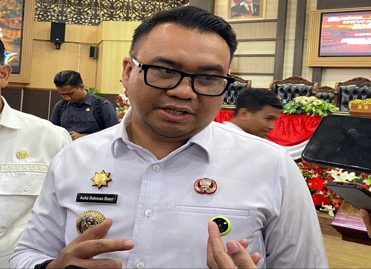 Bupati Kukar Aulia Rahman Basri. (Van/dutakaltimnews.com)