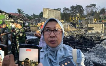 Kepala Dinsos Kukar, Rinda Desianti. (Van/dutakaltimnews.com)