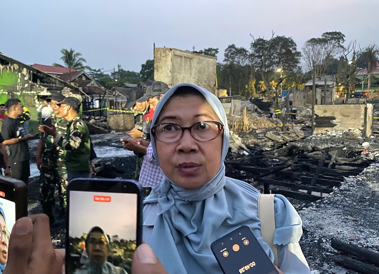 Kepala Dinsos Kukar, Rinda Desianti. (Van/dutakaltimnews.com)