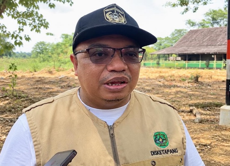 Kepala Dinas Ketahanan Pangan Kukar, Ananias. (Van/dutakaltimnews.com)