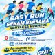 Jaga Kebugaran dan Kekompakan, Kejari Kukar Gelar Easy Run dan Senam Bersama