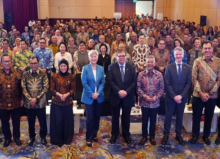 Kemenko Perekonomian dan DFAT bersiap menggelar PROSPERA Advisory Board Meeting guna meninjau arah strategis serta memfinalisasi Rencana Kerja Strategis (Strategic Work Plan) dan Rencana Kerja Tahunan (Annual Work Plan). (Dok. Kementerian Koordinator Bidang Perekonomian Indonesia)