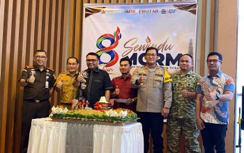 Syukuran Hari Ulang Tahun (HUT) ke-8 atau Sewindu PT Mahakam Gerbang Raja Migas (MGRM). (Van/dutakaltimnews.com)