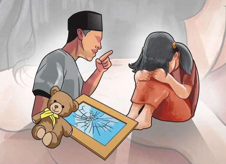 Foto Ilustrasi dugaan kekerasan seksual terhadap anak oleh oknum guru mengaji. (Istimewa)