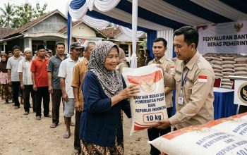 Ilustrasi Penyaluran Bantuan Beras (Foto : Istimewa)
