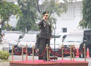 Kementerian Pertahanan Republik Indonesia (Kemhan RI) menggelar Upacara Peringatan Hari Kesaktian Pancasila Tahun 2026 di Lapangan Bhinneka Tunggal Ika, Kemhan, Jakarta. (Dok. Kementerian Ketahanan Republik Indonesia)