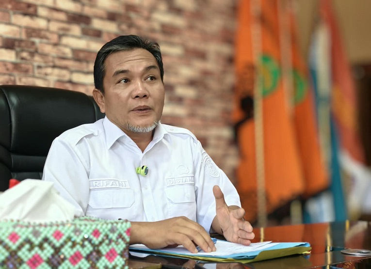 Kepala Distanak Kukar, Muhammad Rifani (Foto : Andri/dutakaltimnews.com)