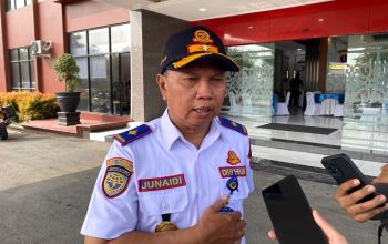 Kepala Dishub Kukar, Ahmad Junaidi. (Van/dutakaltimnews.com)