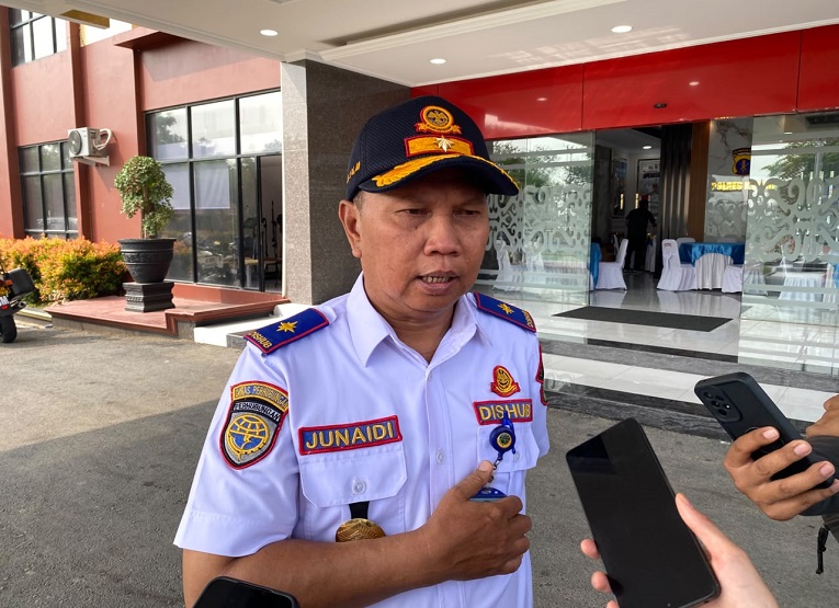 Kepala Dishub Kukar, Ahmad Junaidi. (Van/dutakaltimnews.com)