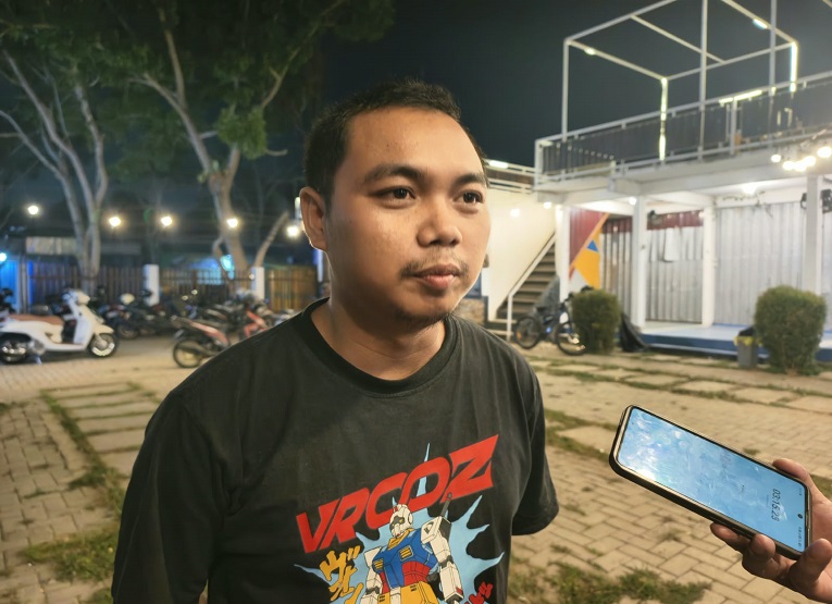 Ketua Komunitas Stand Up Comedy Tenggarong, Muhammad Zakaria Alfarizi (Foto : Andri/dutakaltimnews.com)