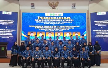 Pengukuhan Dewan Pengurus KORPRI Kabupaten Kukar, masa bakti 2026–2031 dan Pengukuhan Pergantian Antarwaktu (PAW) Pengurus Daerah Bapor KORPRI Kukar masa bakti 2023–2028. (Van/dutakaltimnews.com)