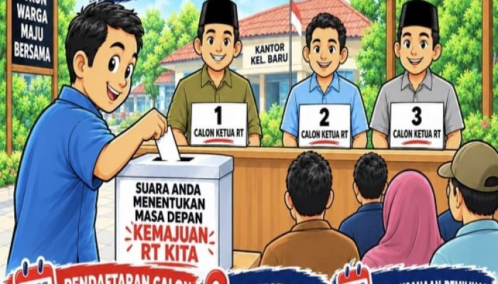 18 RT di Kelurahan Baru Gelar Pemilihan Serentak, Pendaftaran Dibuka hingga 20 November