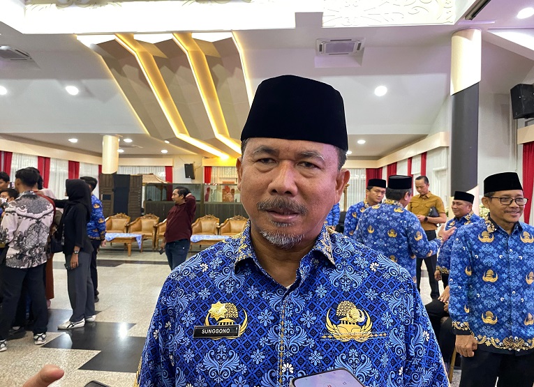 Sekretaris Daerah (Sekda) Kukar, Sunggono. (Van/dutakaltimnews.com)
