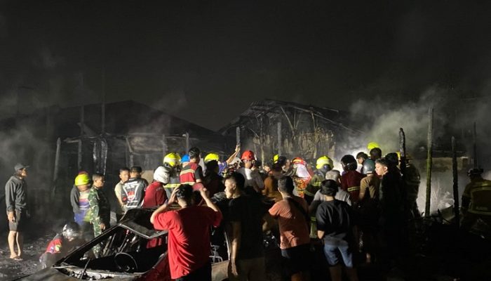 Kebakaran Tragis di Loa Ipuh, Dua Bocah Kakak Beradik  Ditemukan Meninggal Dunia