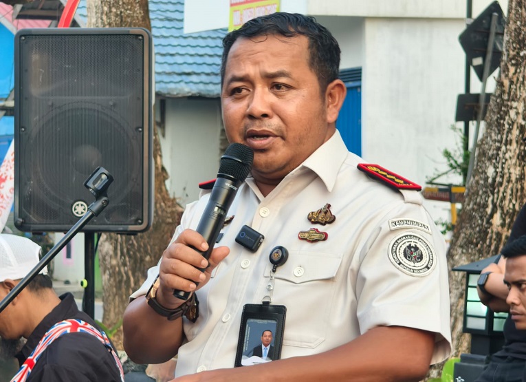 Kepala Lapas Kelas IIA Tenggarong I Wayan Nurasta Wibawa Usai Peresmian "SAE PASTARUNG (Foto : Andri/dutakaltimnews.com)