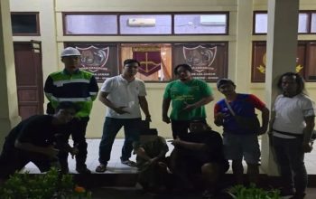 Pelaku Saat Diamankan Polisi (Dok. Polsek Loa Janan)