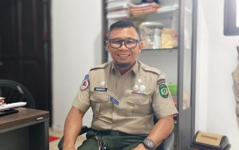 Sekertaris BPBD Kukar Aspianur Sandi (Foto : Andri/dutakaltimnews.com)