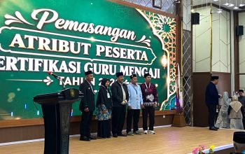 Sertifikasi dan Munaqosyah Akbar Guru Mengaji se-Kukar di Pendopo Wakil Bupati Kukar. (Van/dutakaltimnews.com)