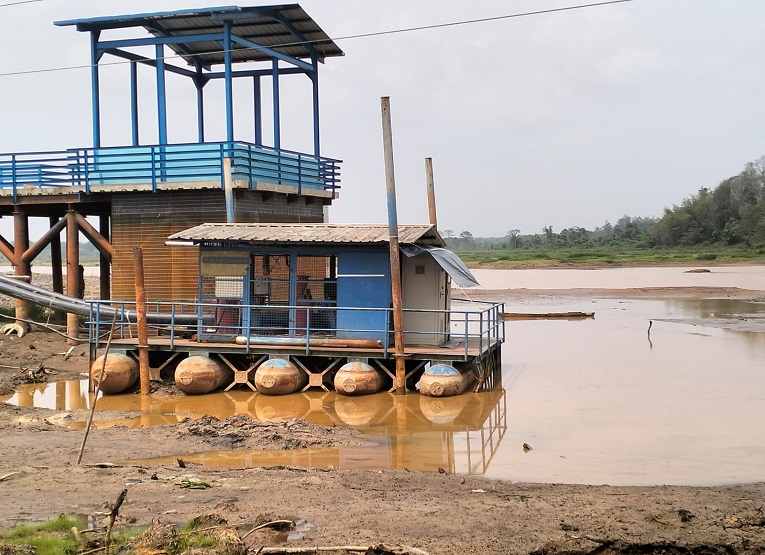 Kondisi IPA di Wilayah Kecamatan Samboja (Dok. Perumda Tirta Mahakam Kukar)
