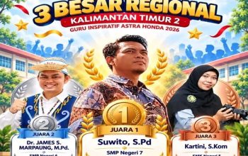 Kepala SMPN 6 Tenggarong Dr. James S. Marpaung (Dok. James S. Marpaung)
