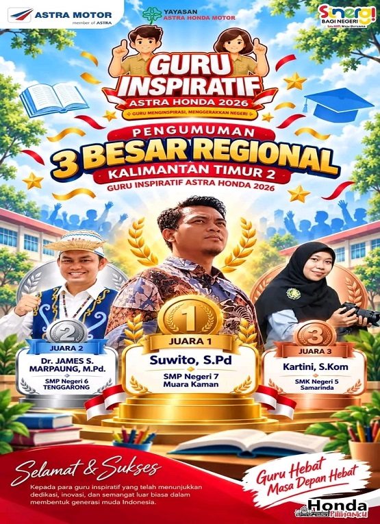 Kepala SMPN 6 Tenggarong Dr. James S. Marpaung (Dok. James S. Marpaung)