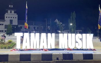 Taman Musik Tenggarong (Dok. Andri/dutakaltimnews.com)